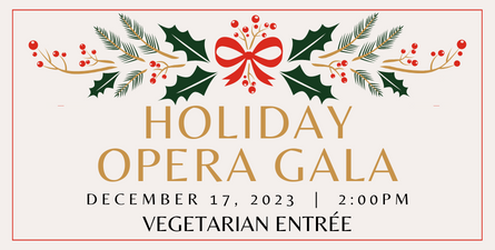 Product Image for December 17th Holiday Opera Gala - Vegetarian Entrée