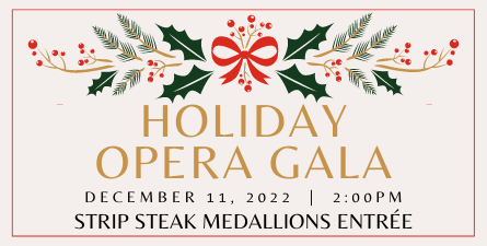 Product Image for Holiday Opera Gala - Strip Steak Medallions Entrée