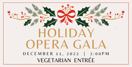 Product Image for Holiday Opera Gala - Vegetarian Entrée