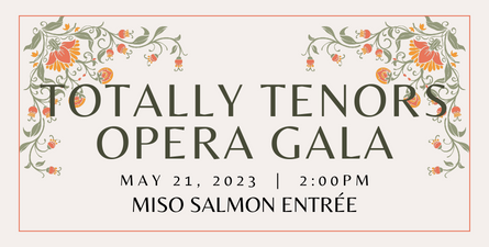 Product Image for May 21st Totally Tenors Opera Gala - Miso Salmon Entrée