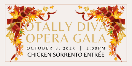 Product Image for October 8th Totally Divas Opera Gala - Chicken Sorrento Entrée